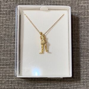 Little Dancer Gold Plated Necklace